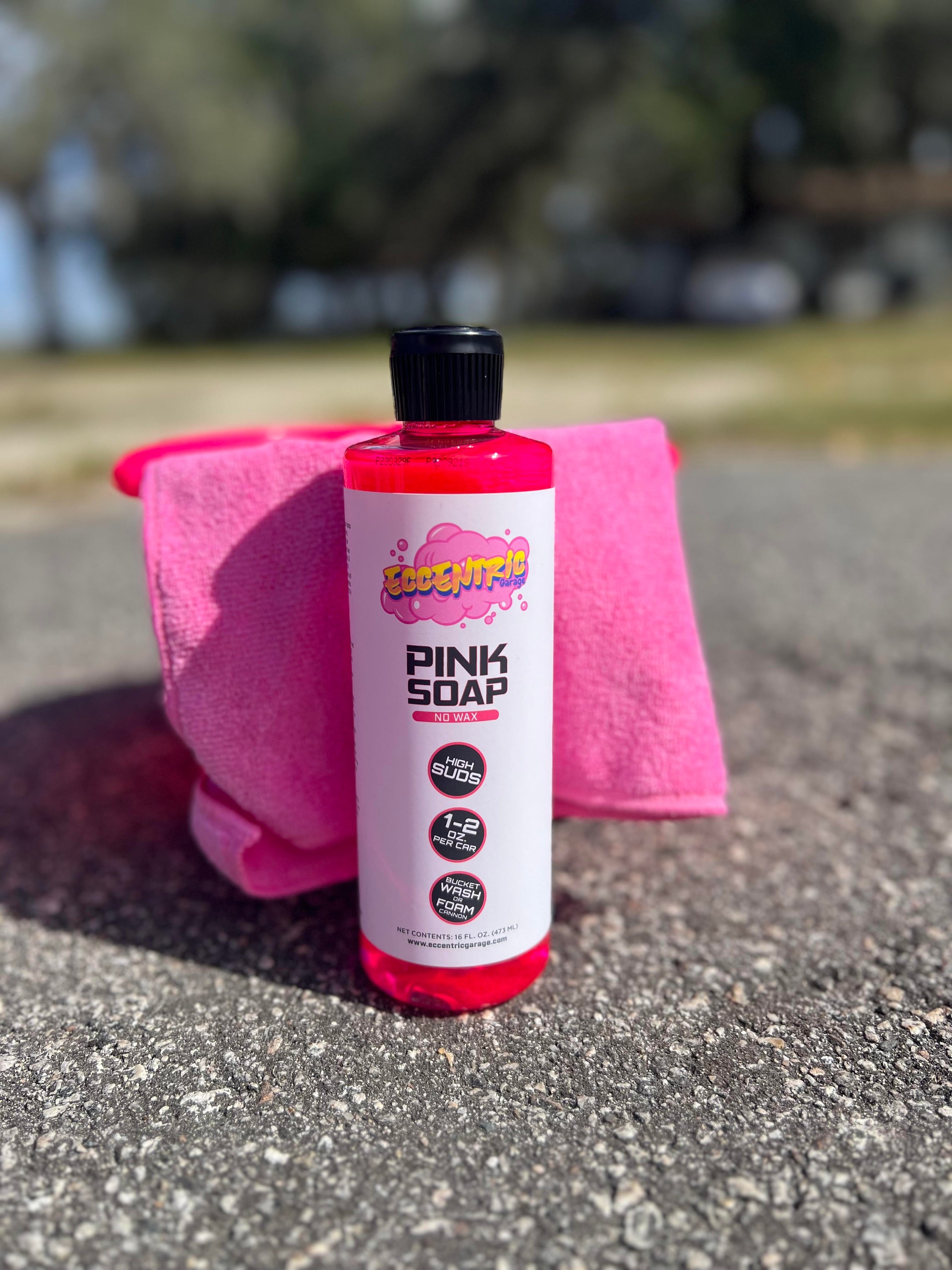 Car Detailing Pink Soap